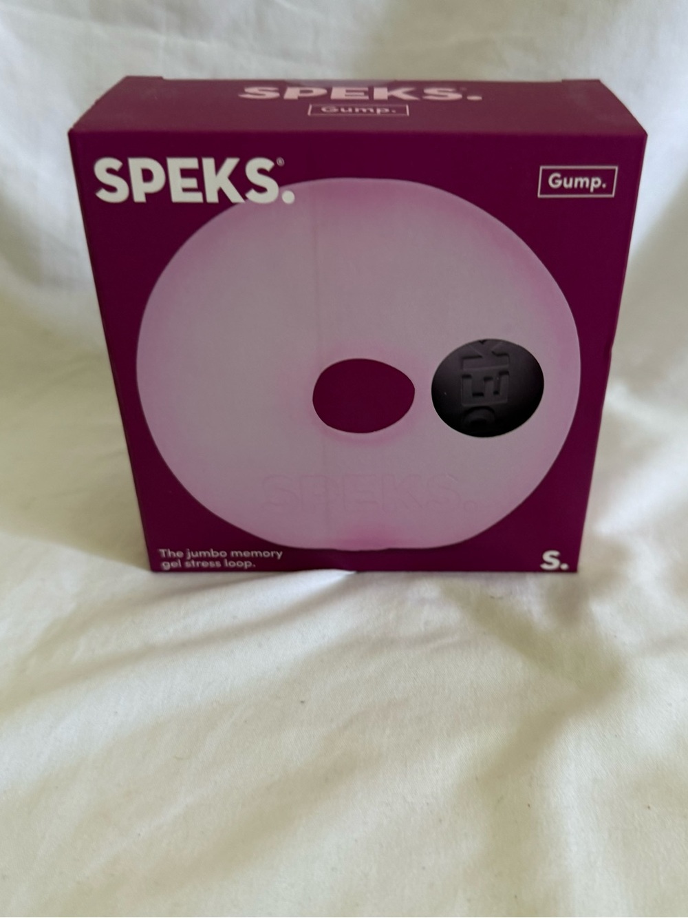 SPEKS Gump Jumbo Memory Gel Stress Loop - Moon Jelly
